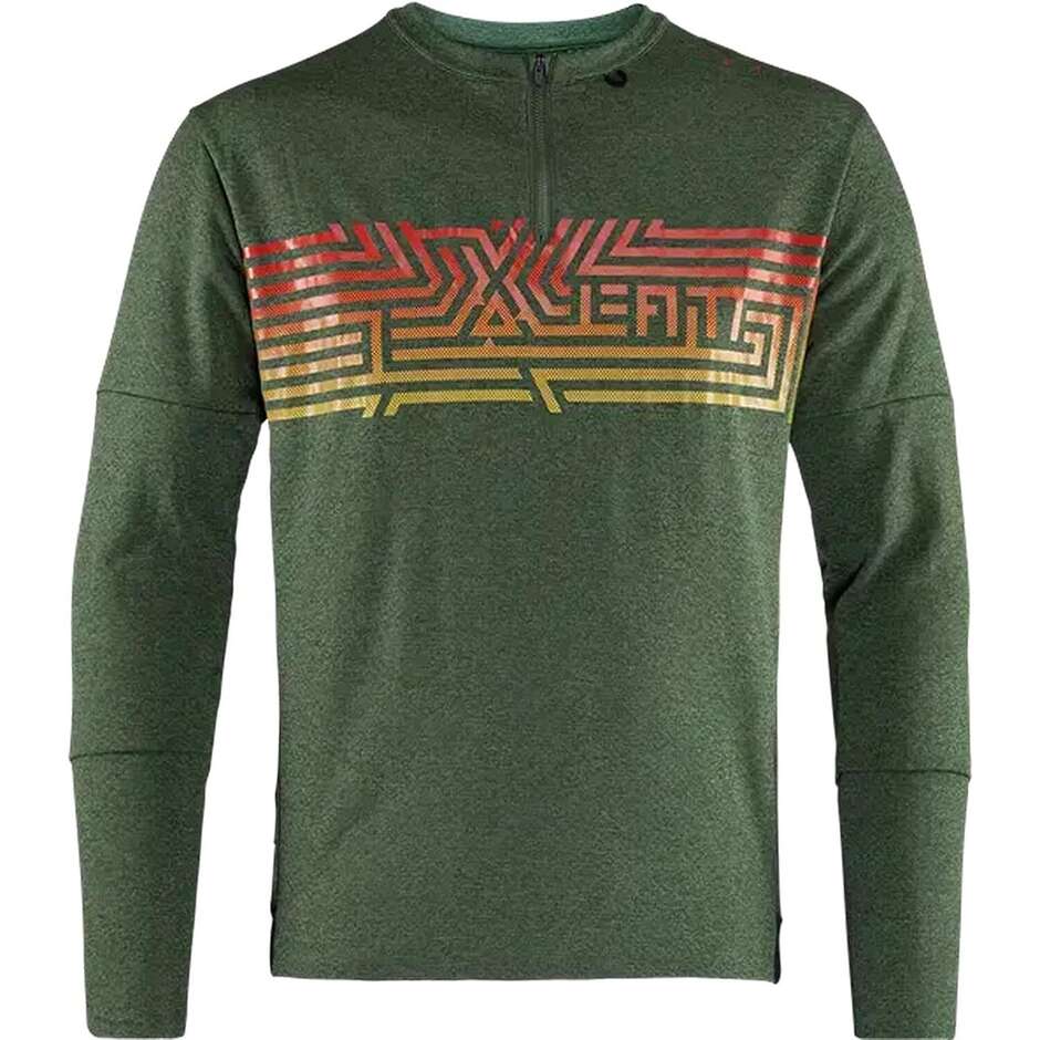 Maglia Mtb Leatt MTB TRAIL 4.0 Verde