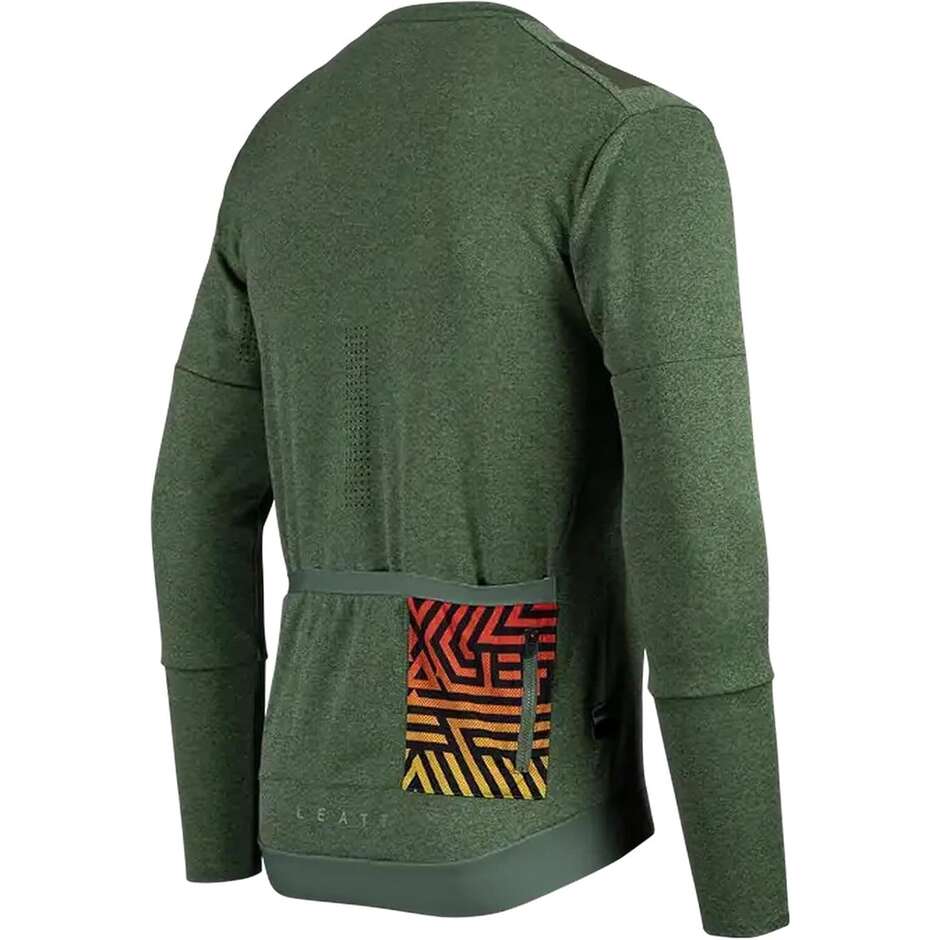 Maglia Mtb Leatt MTB TRAIL 4.0 Verde