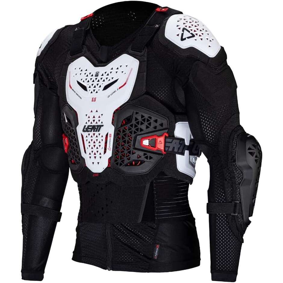 Maglia Protettiva Leatt BODY PROTECTOR 5.5 EVO Bianco