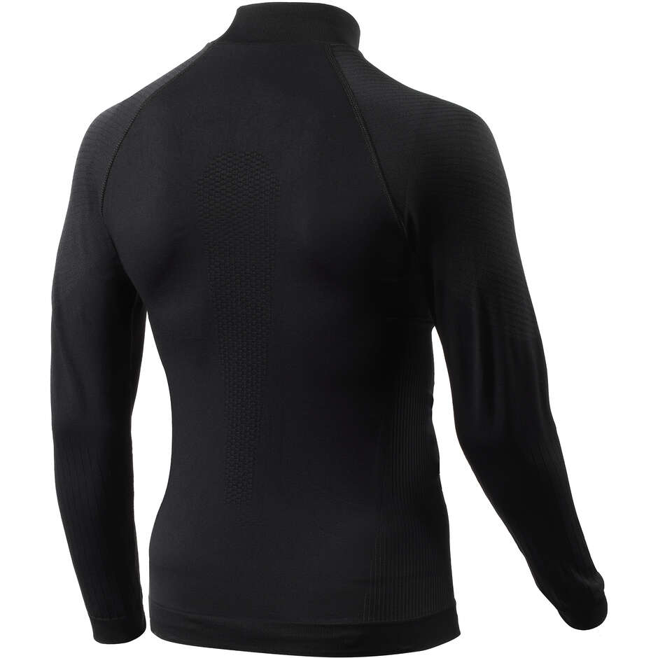 Maglia Intima Tecnica Termica Antivento Unisex Sixs TS7 Nero Carbon - Foto 3