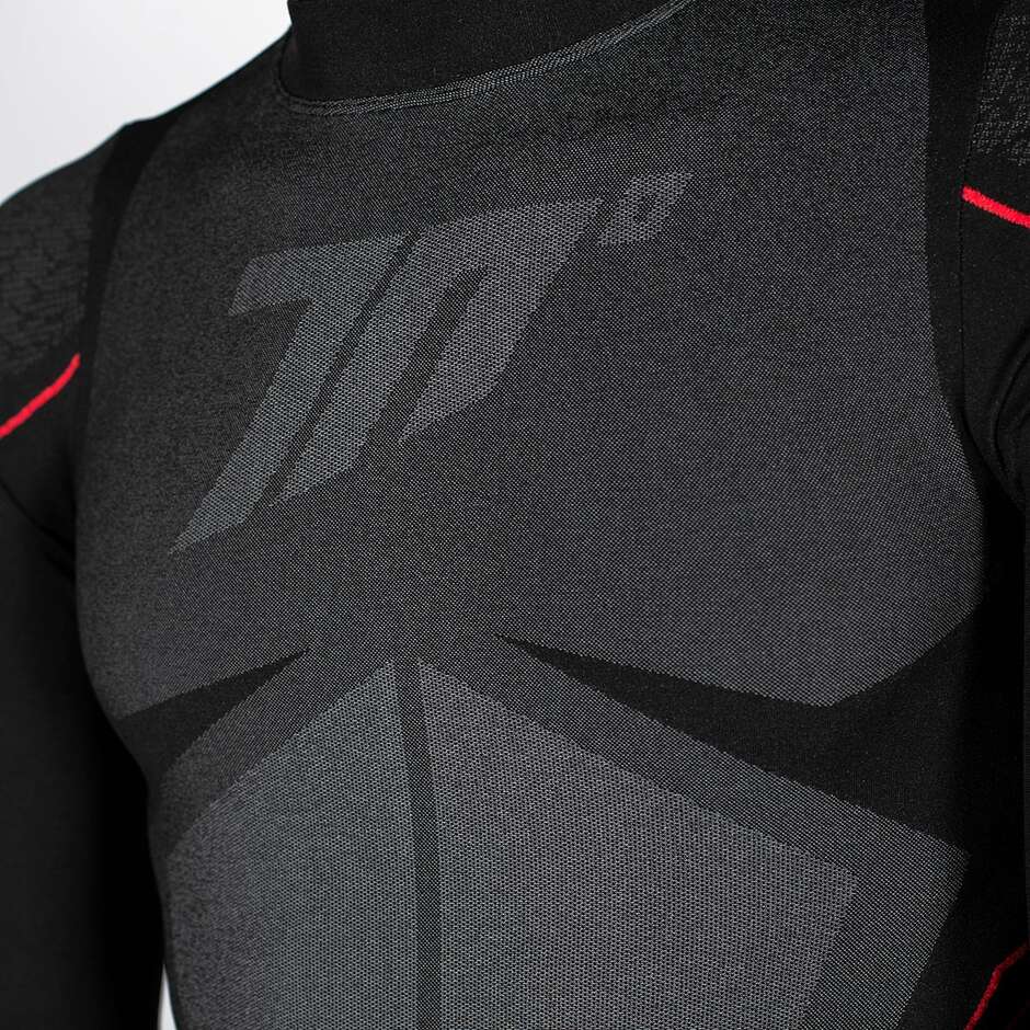 Maglia Termica Moto SD-CT1 THERMAL LS SHIRT Nero Grigio