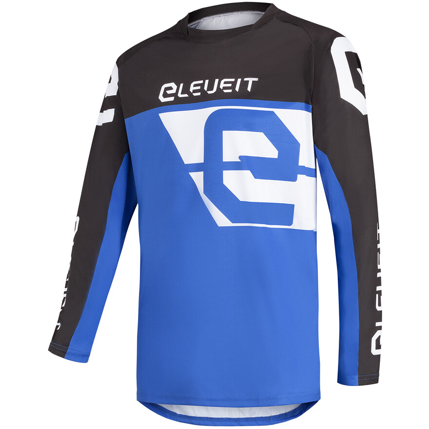 Maglie Moto Cross Enduro Eleveit X-LEGEND JERSEY 23 Blu Bianco Nero