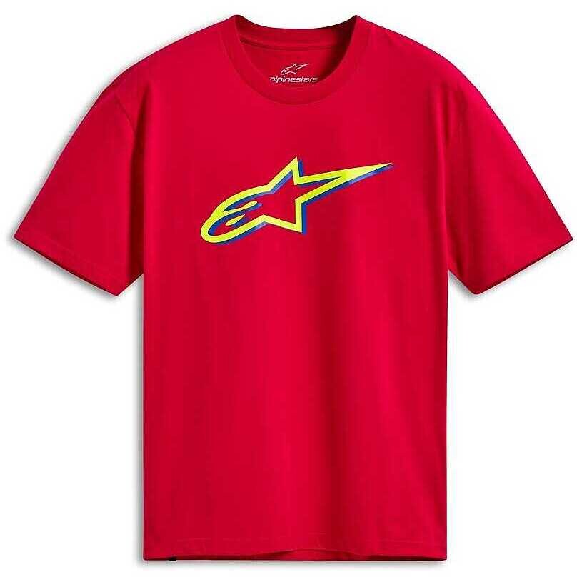 Maillot Alpinestars AGELESS SHADOW CSF Rouge/Jaune