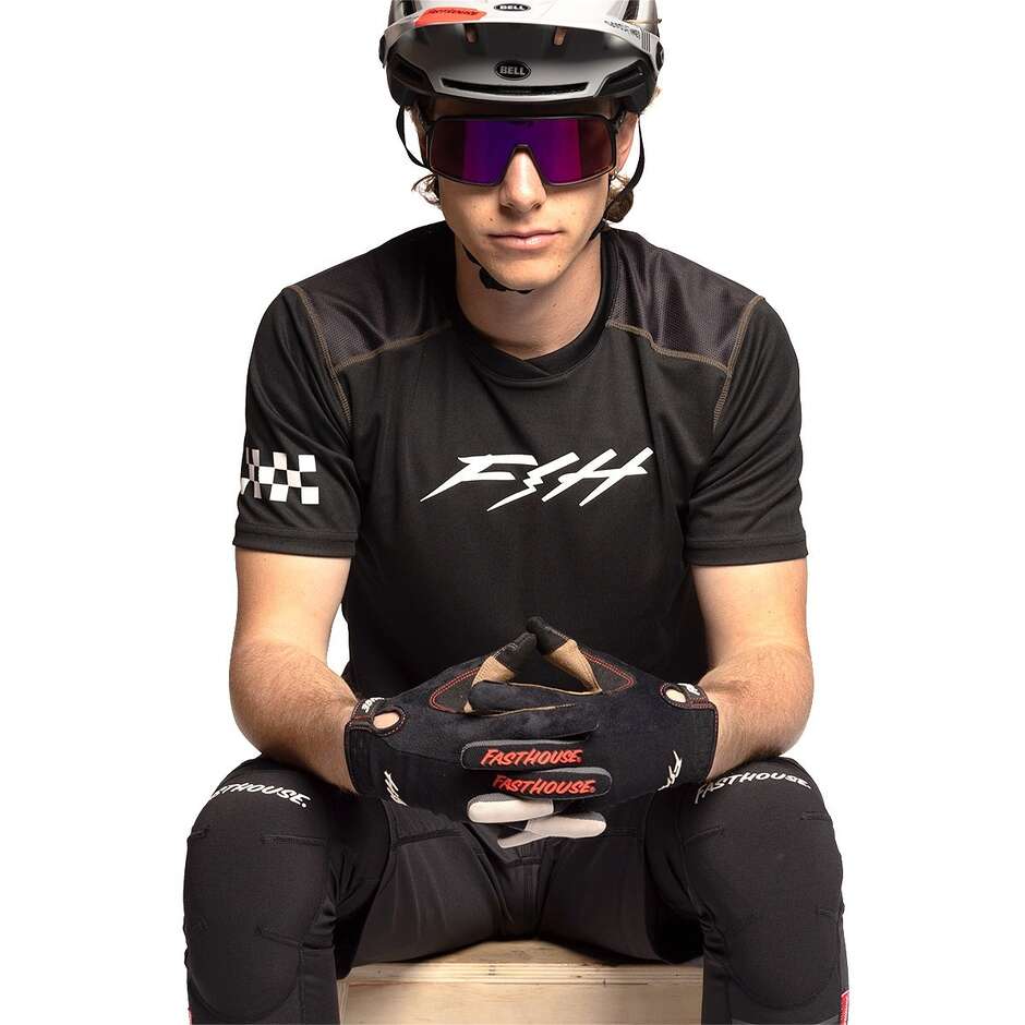 Maillot de cyclisme FASTHOUSE ALLOY 24.1 RONIN SS NOIR