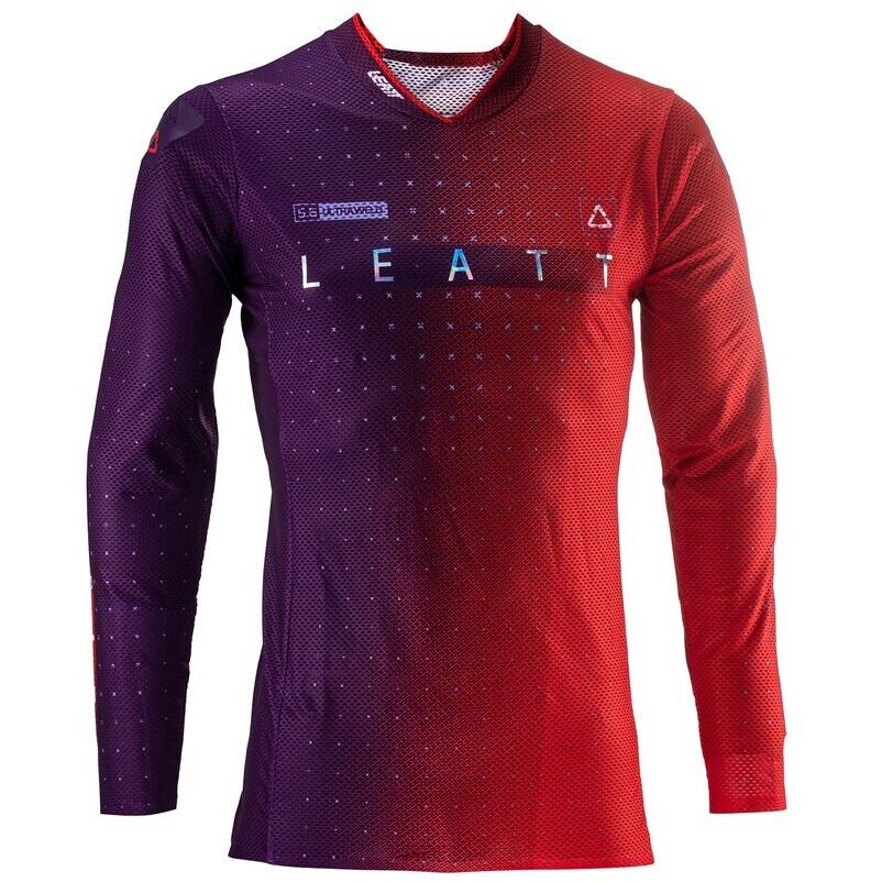 Maillot de moto cross violet Leatt JERSEY MOTO 5.5 ULTRAWELD