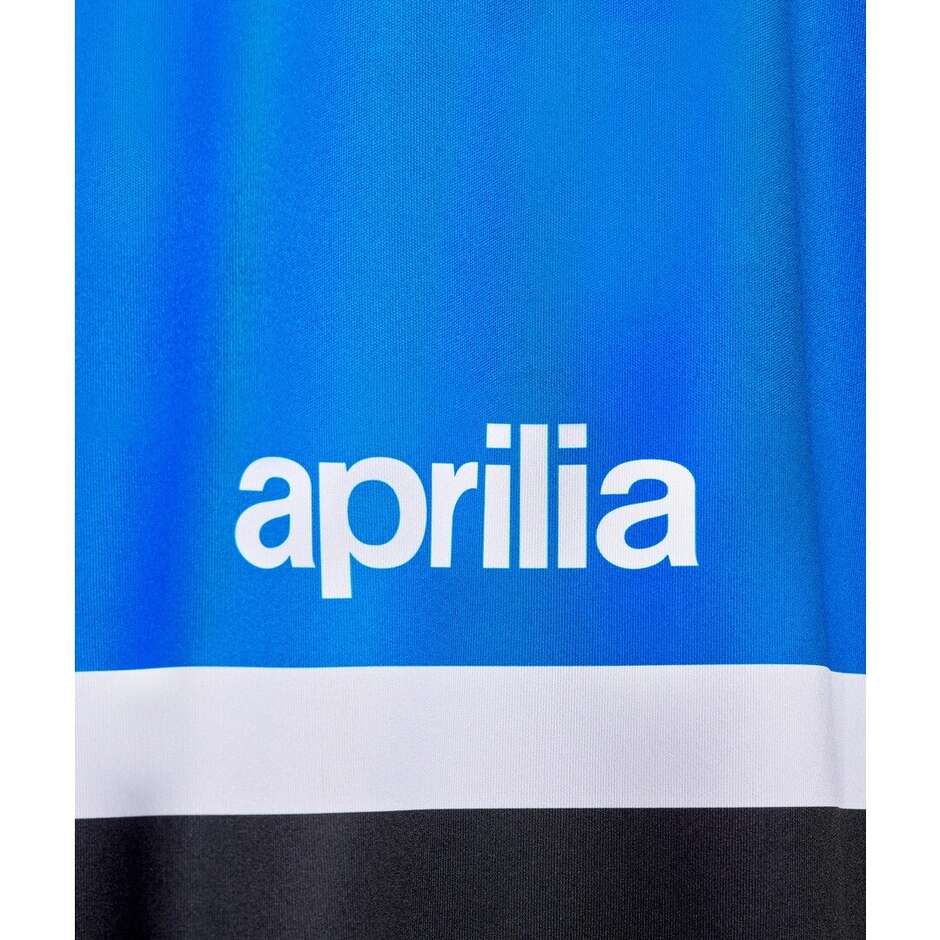 Maillot de moto enduro APRILIA Touareg Noir Rouge Bleu