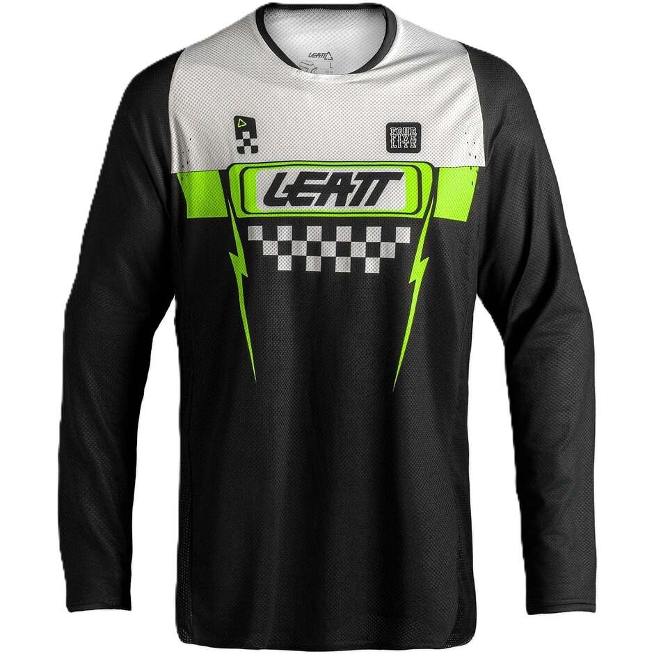 Maillot de moto Leatt 4.5 Lite noir