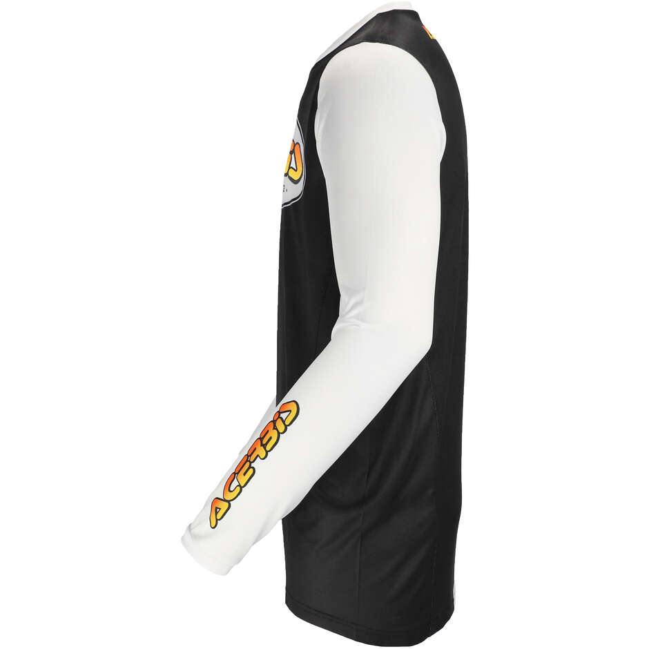 Maillot de motocross enduro ACERBIS MX J-TRACK INC 2.0 Noir 2