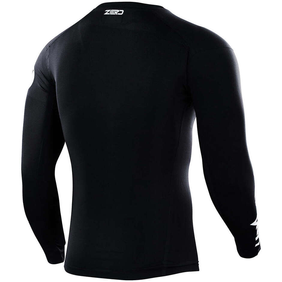 Maillot de motocross enfant SEVEN MX ZERO COMPRESSION STAPLE Noir