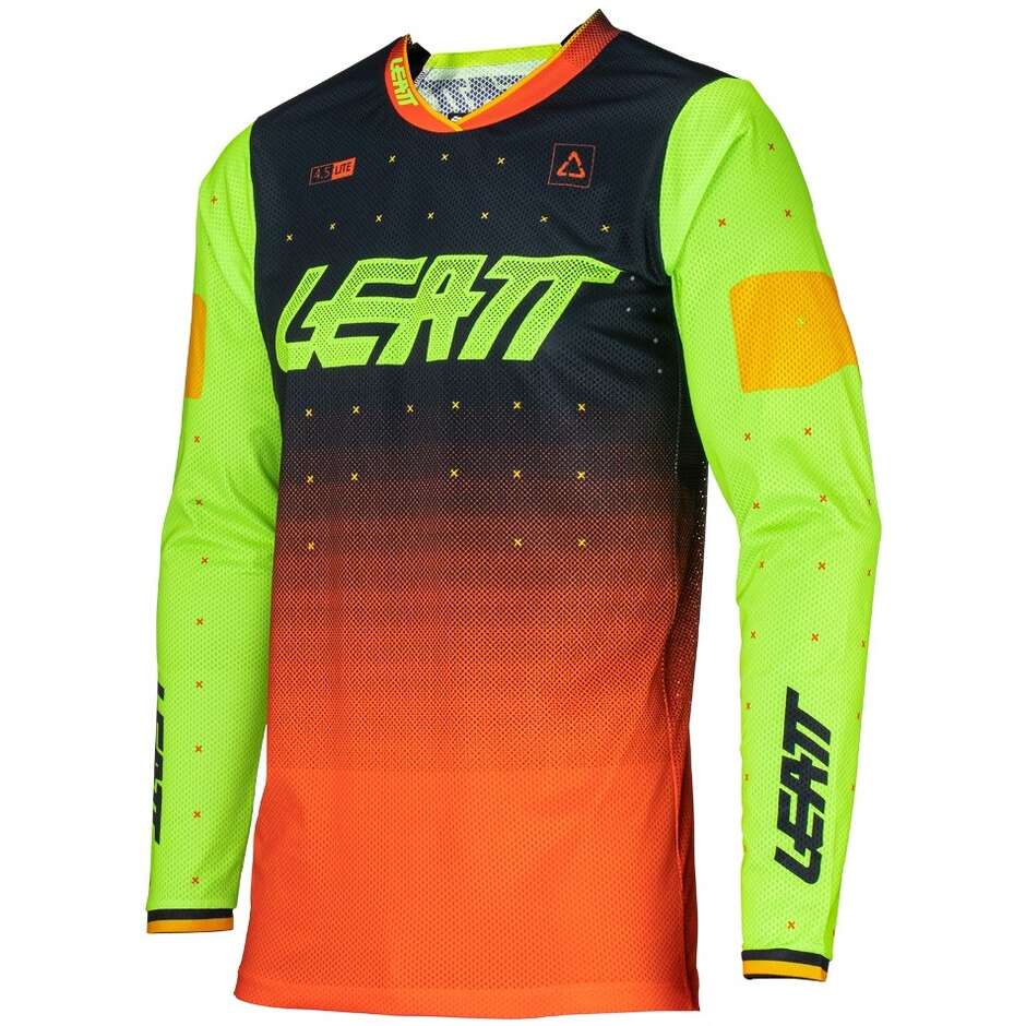 Maillot de motocross Leatt JERSEY MOTO 4.5 LITE orange