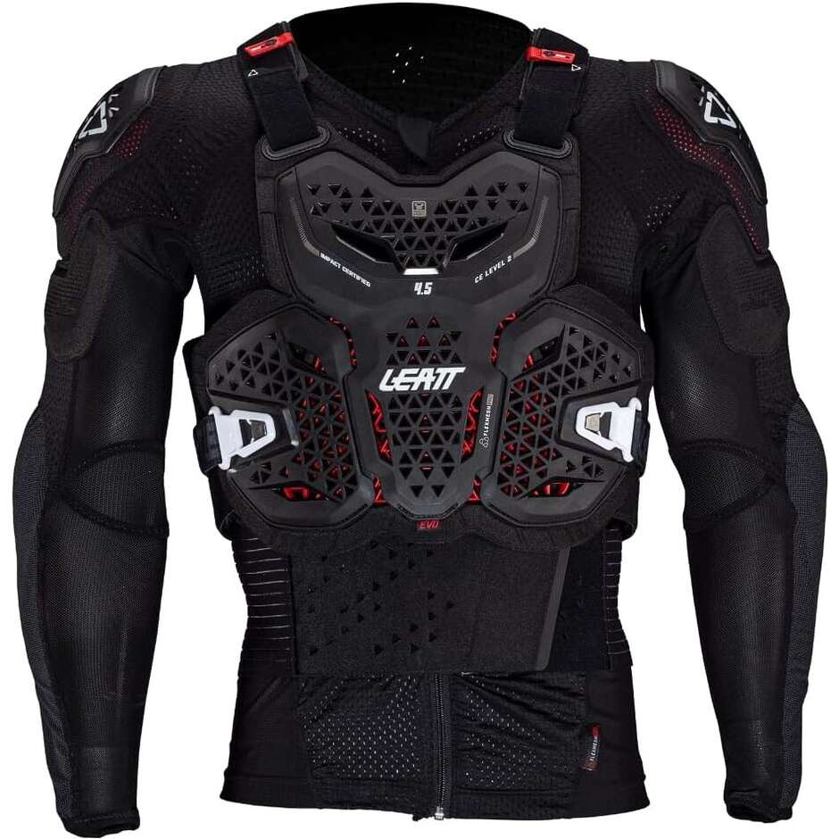 Maillot de protection Leatt BODY PROTECTOR 4.5 EVO noir