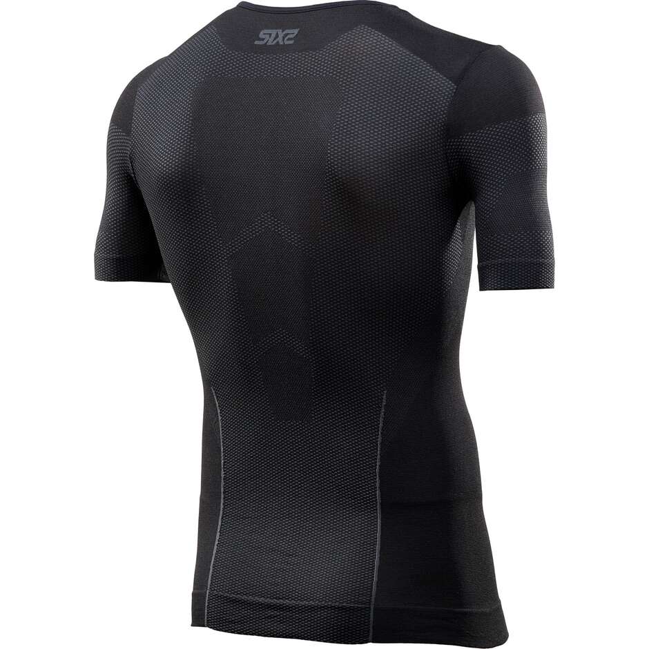 Maillot de sous-vêtements moto Sixs BT TS1L V2 Noir Gris foncé