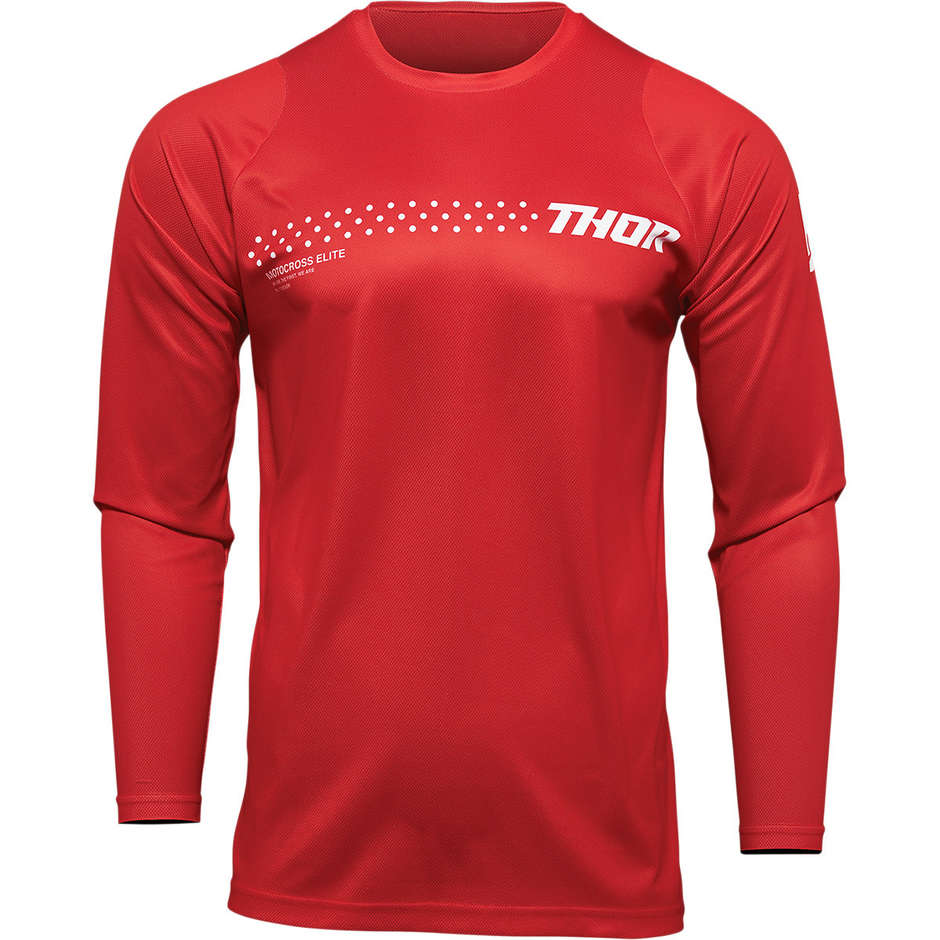 Maillot d'Enduro Thor SECTOR MINIMAL Rouge