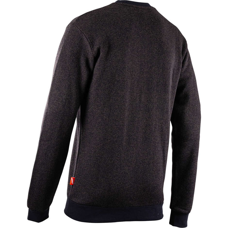Maillot d'hiver Leatt Tech noir, isolé thermiquement.