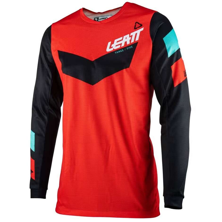 Maillot Leatt RIDE KID 3.5 Red Cross Enduro + Pantalon