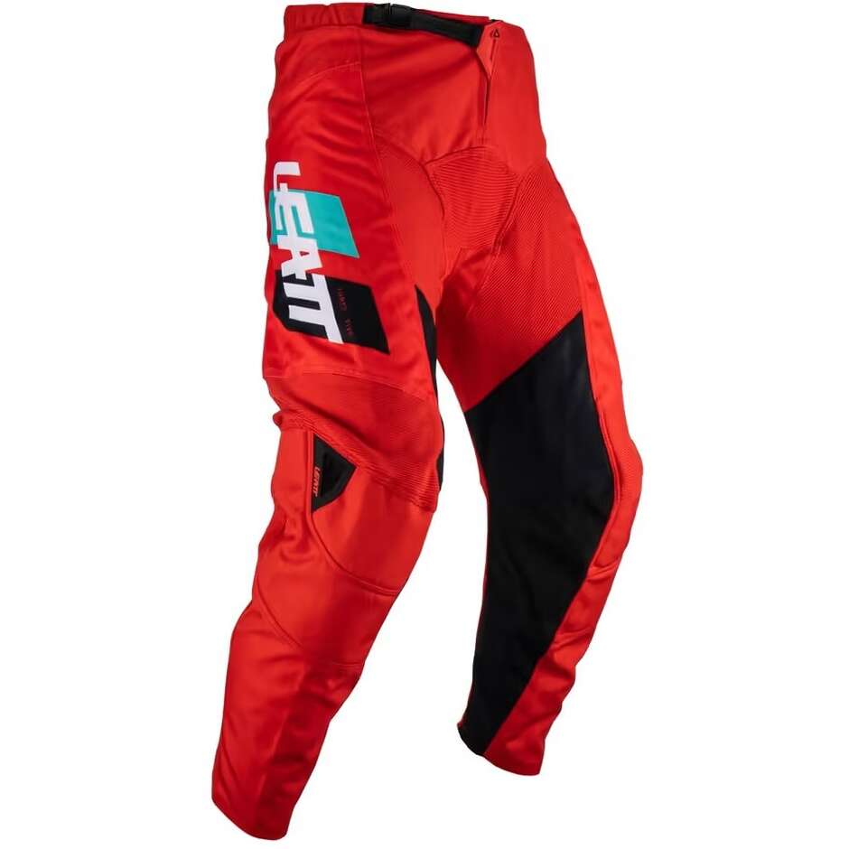Maillot Leatt RIDE KID 3.5 Red Cross Enduro + Pantalon