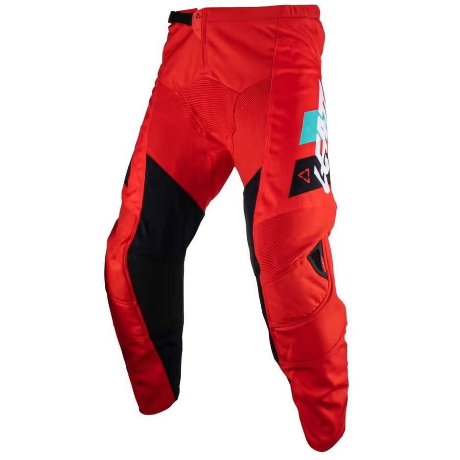 Maillot Leatt RIDE KID 3.5 Red Cross Enduro + Pantalon