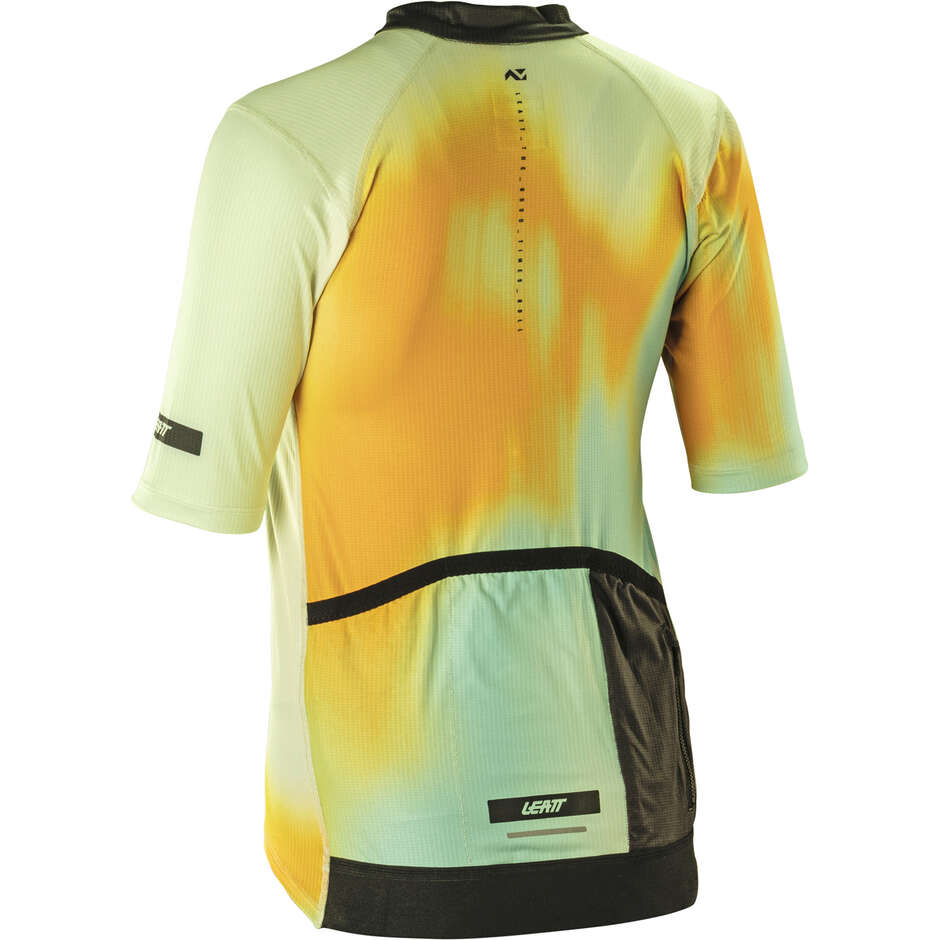 Maillot Leatt Tecnica Endurance 3.0 pour femme - Respirant pour le cross-country et le trail - Blanc
