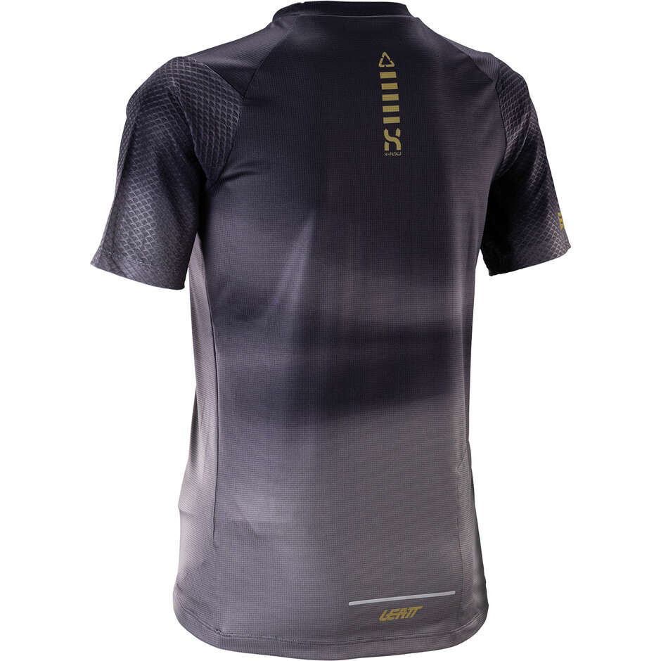 Maillot Leatt Tecnica VTT Trail 3.0 pour femme - Respirant, pour trail et all-mountain, noir