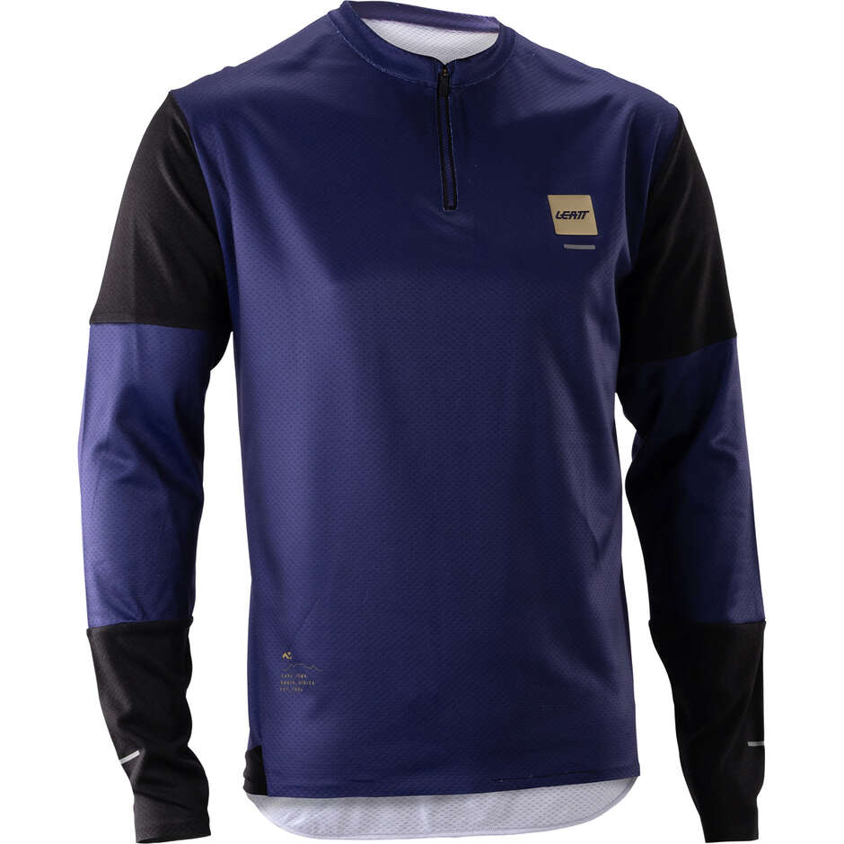 Maillot Leatt VTT Endurance 3.0 à manches longues bleu