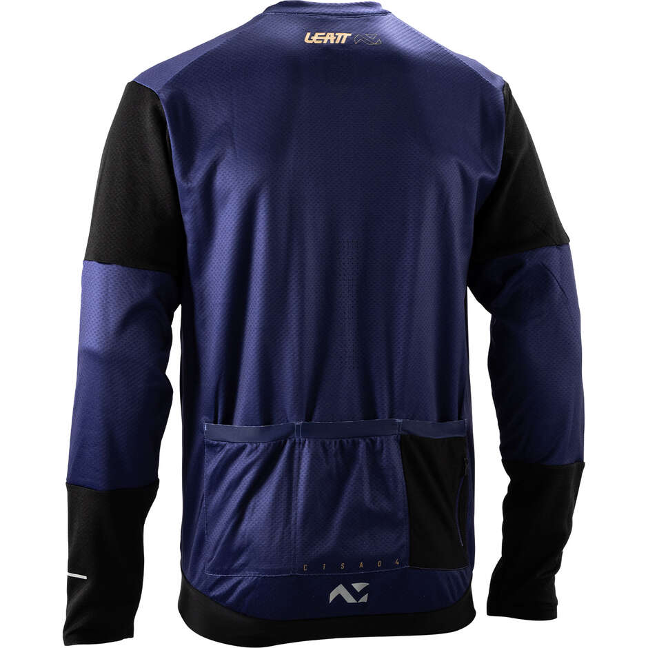 Maillot Leatt VTT Endurance 3.0 à manches longues bleu