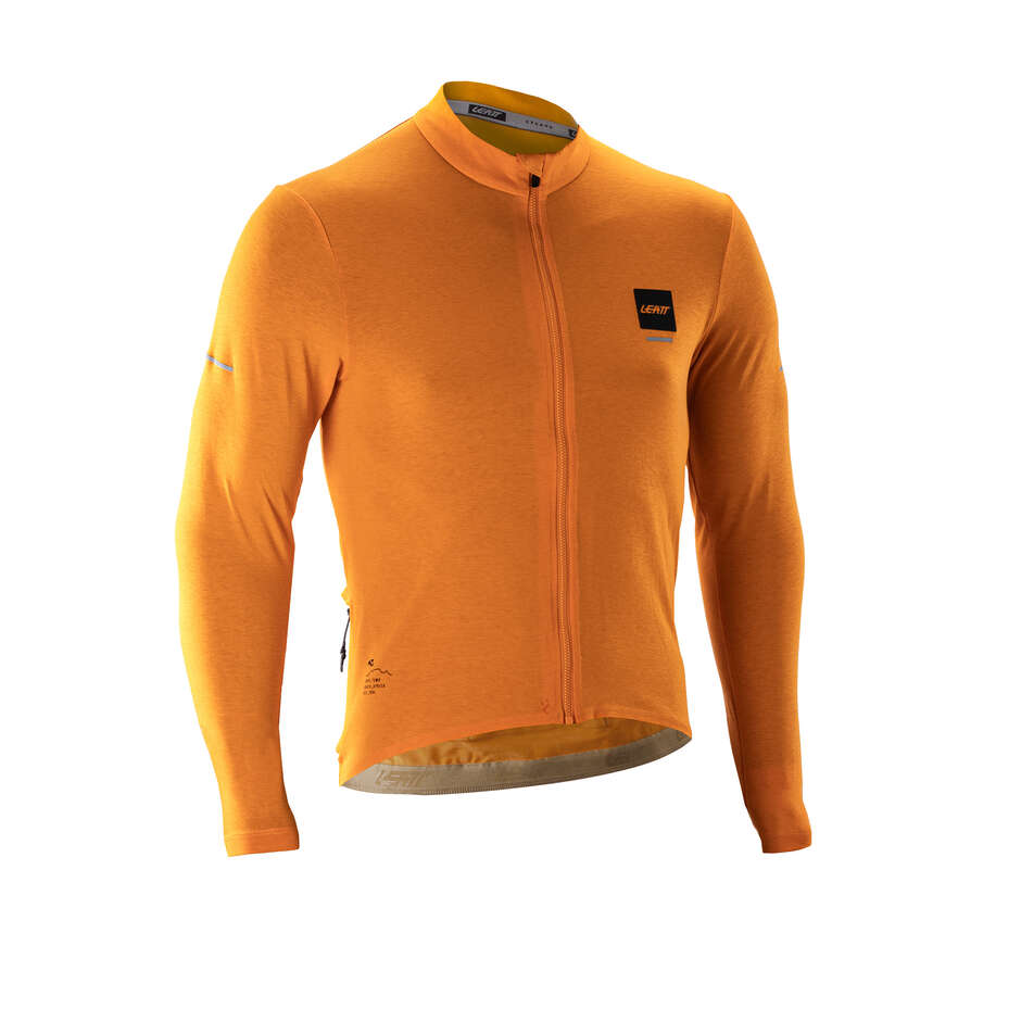 Maillot Leatt VTT Endurance 4.0 à manches longues jaune