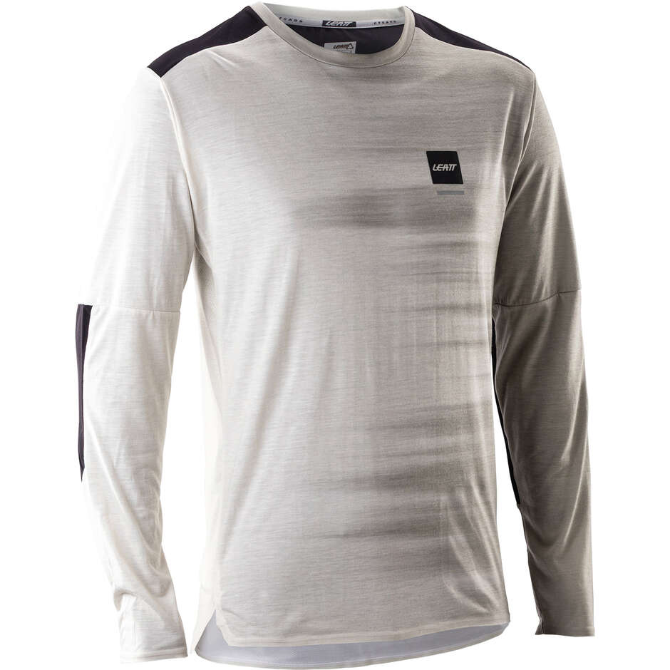 Maillot Leatt VTT Trail 4.0 manches longues blanc