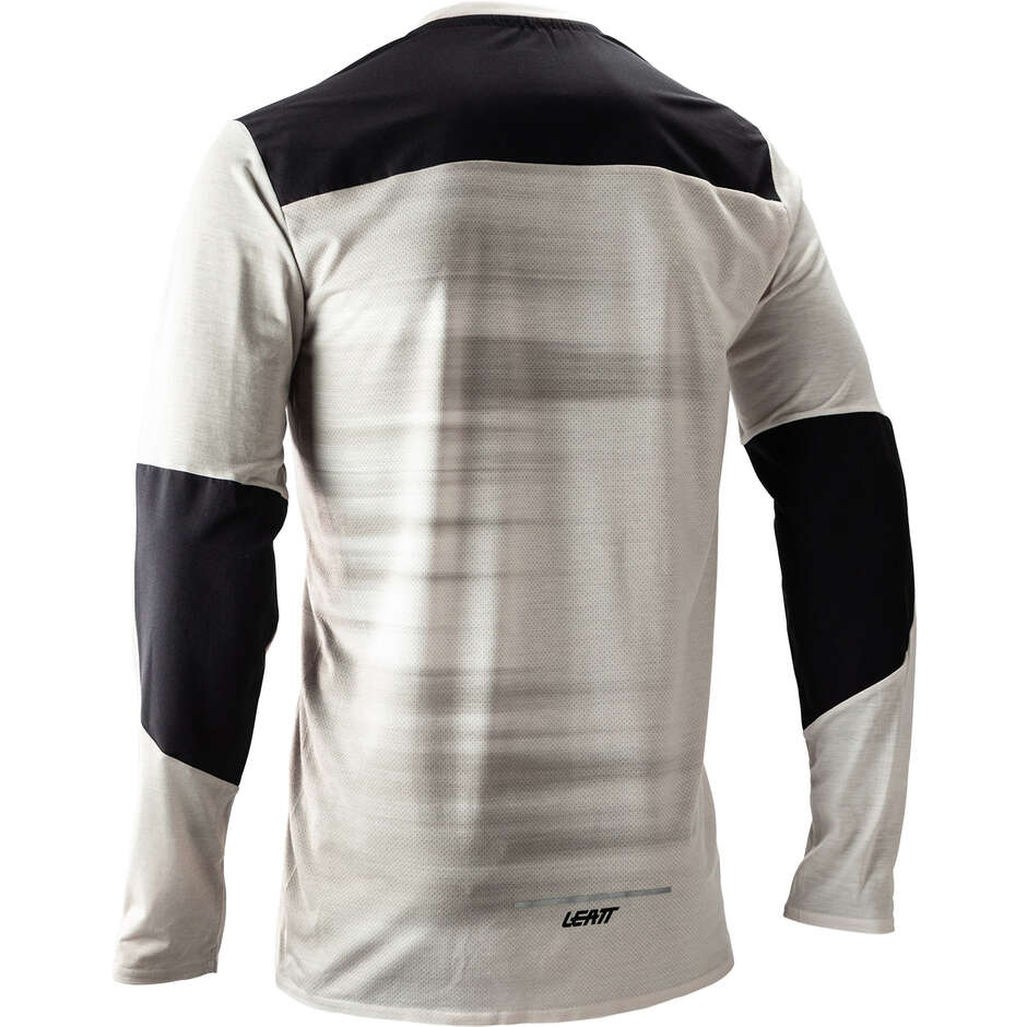 Maillot Leatt VTT Trail 4.0 manches longues blanc