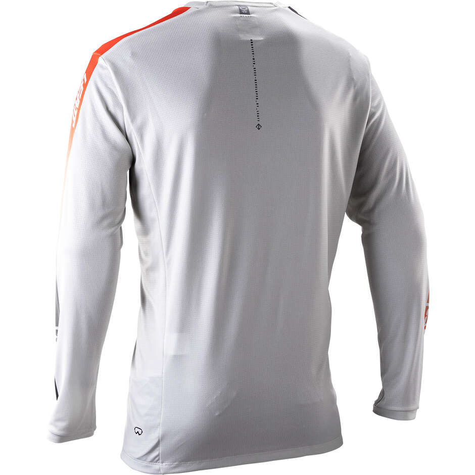 Maillot manches longues Leatt Tecnica MTB Gravity 4.0 blanc