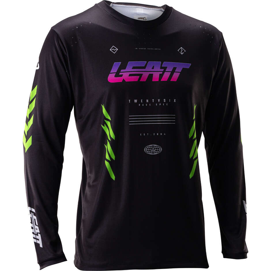 Maillot manches longues Leatt Tecnica MTB Gravity 4.0 noir