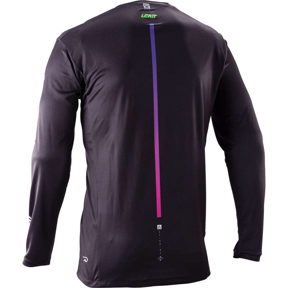 Maillot manches longues Leatt Tecnica MTB Gravity 4.0 noir