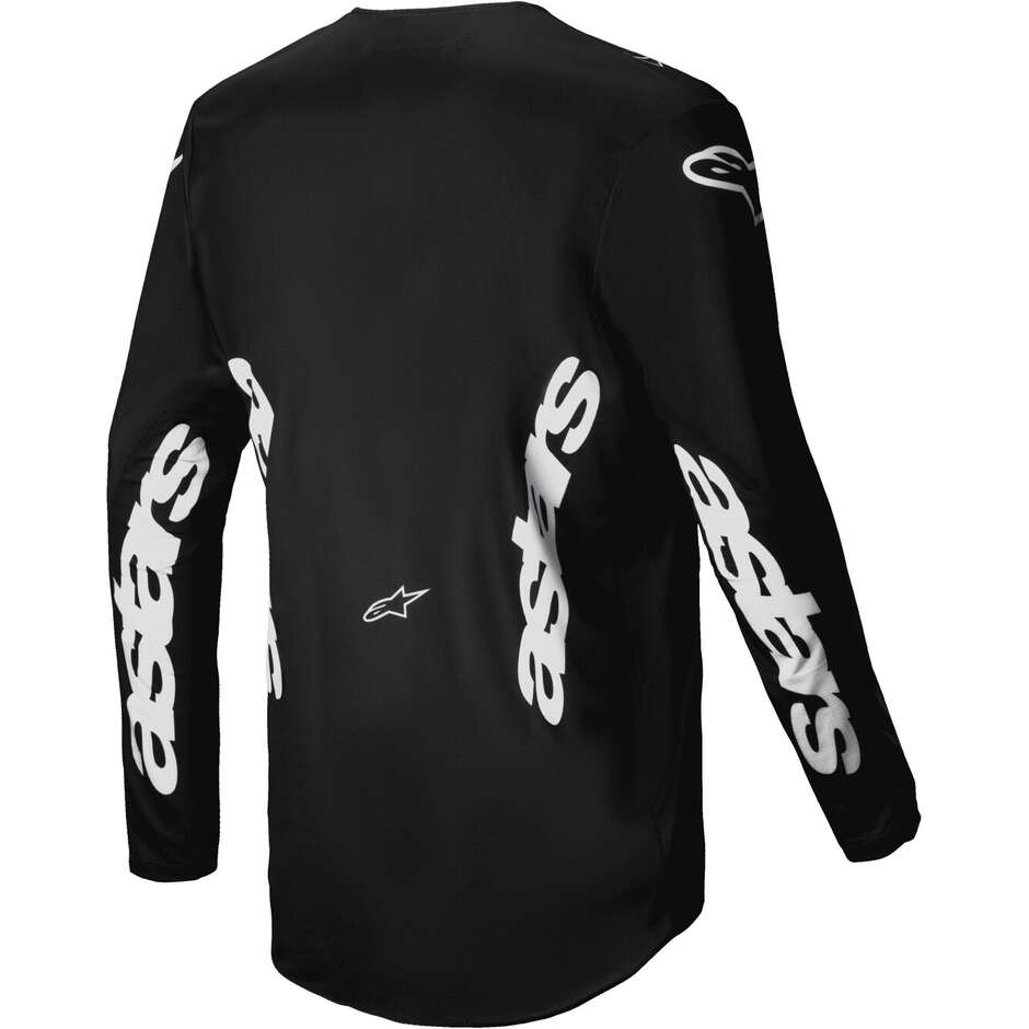 Maillot Moto Alpinestars RACER GRAPHITE Cross Enduro Noir Gris
