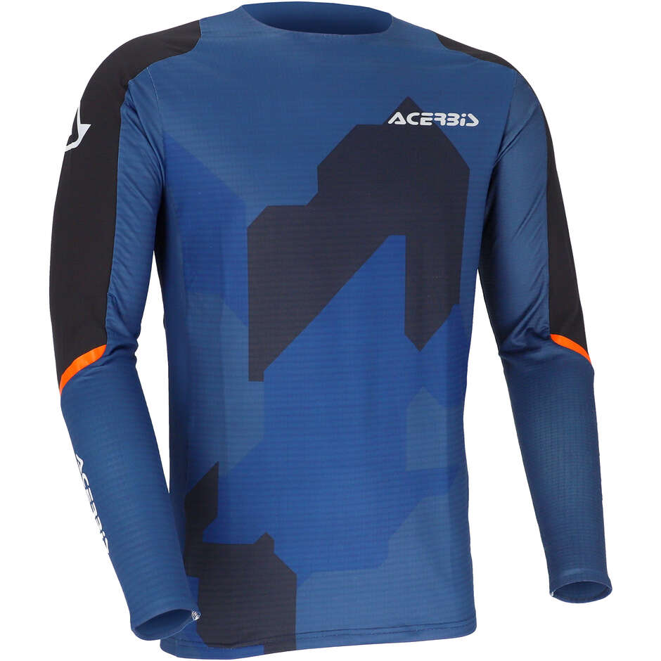 Acerbis X-Duro Winter Blaues Moto Cross Enduro Trikot