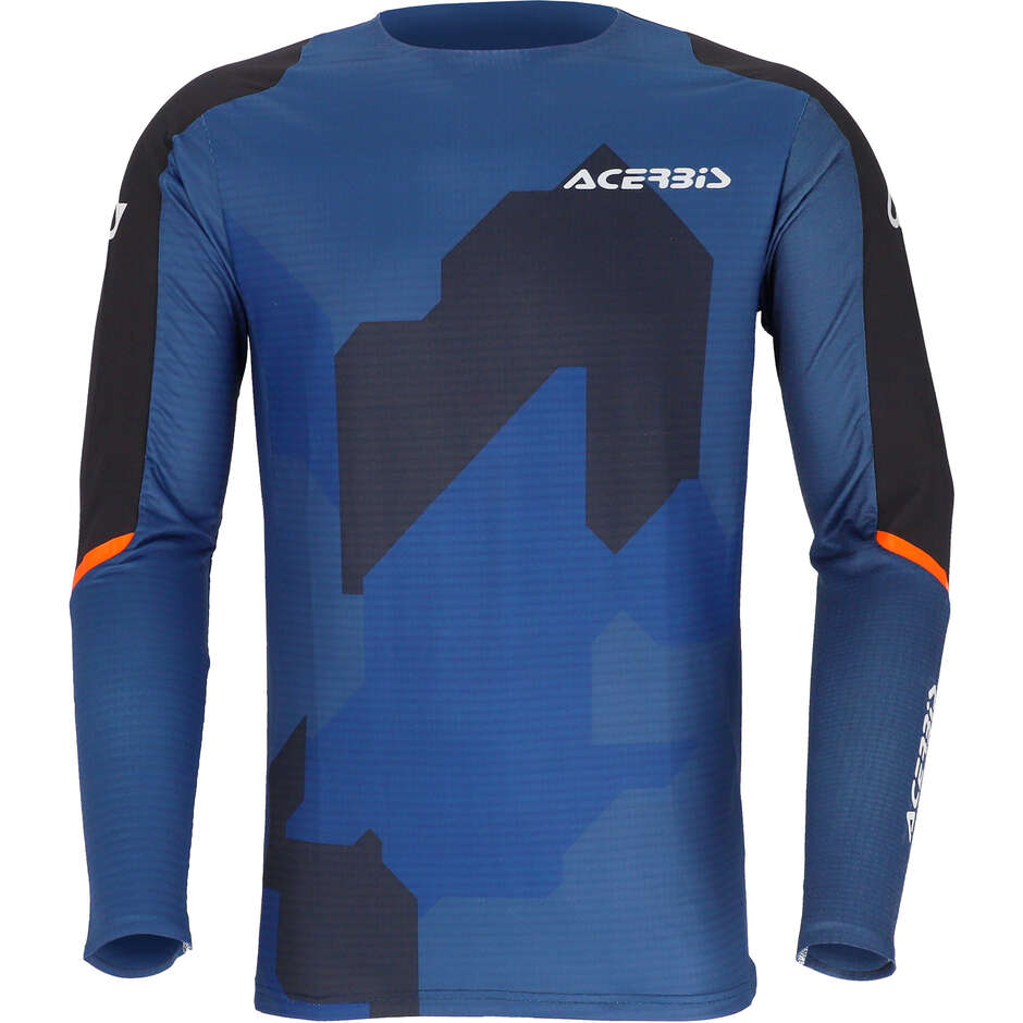 Acerbis X-Duro Winter Blaues Moto Cross Enduro Trikot