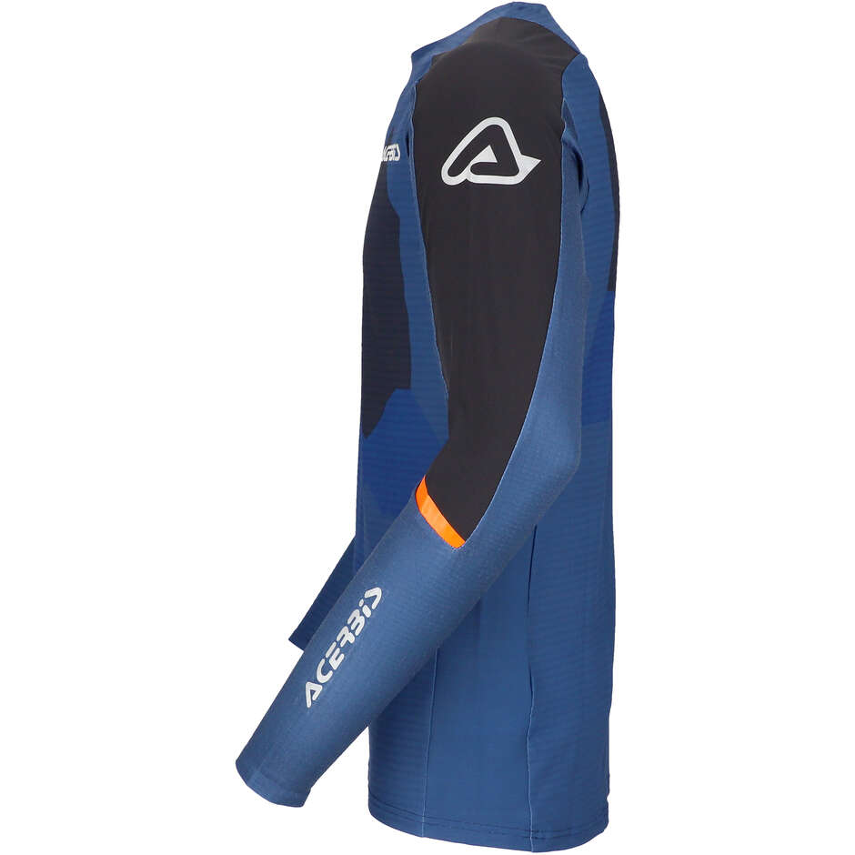 Acerbis X-Duro Winter Blaues Moto Cross Enduro Trikot