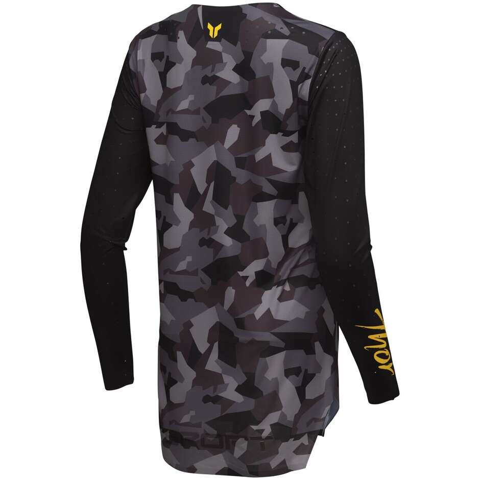 Maillot Moto Cross Enduro Femme Thor SPORTMODE SHADOW Noir