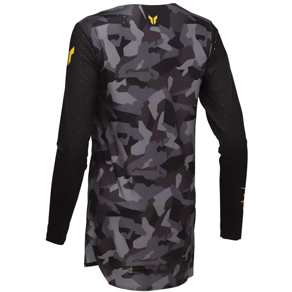 Maillot Moto Cross Enduro Femme Thor SPORTMODE SHADOW Noir