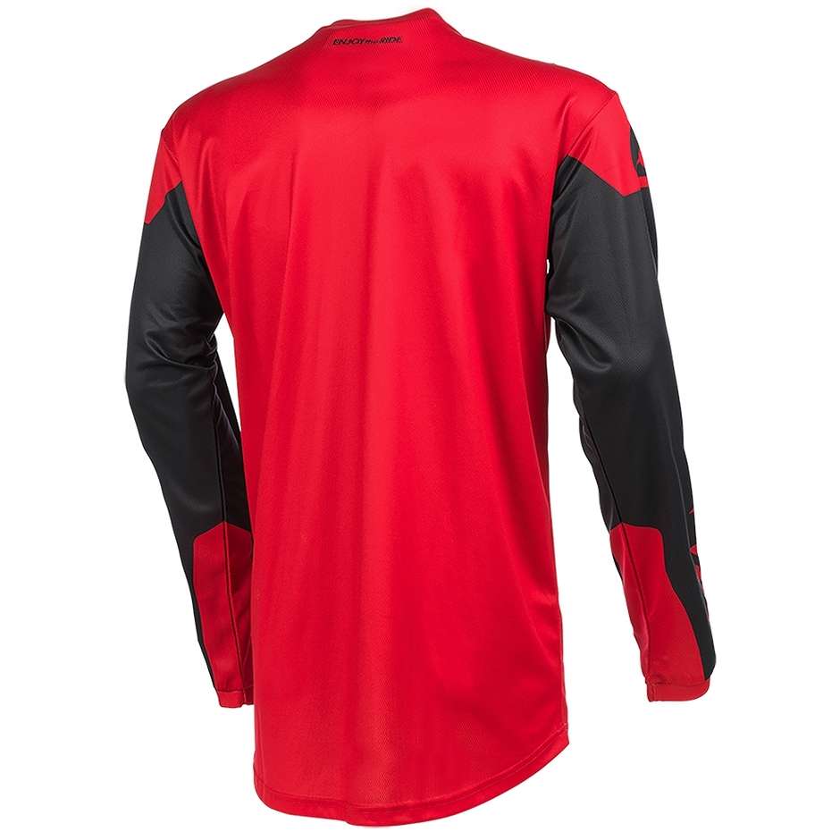 Maillot Moto Cross Enduro Oneal Element Maillot Threat Rouge Noir