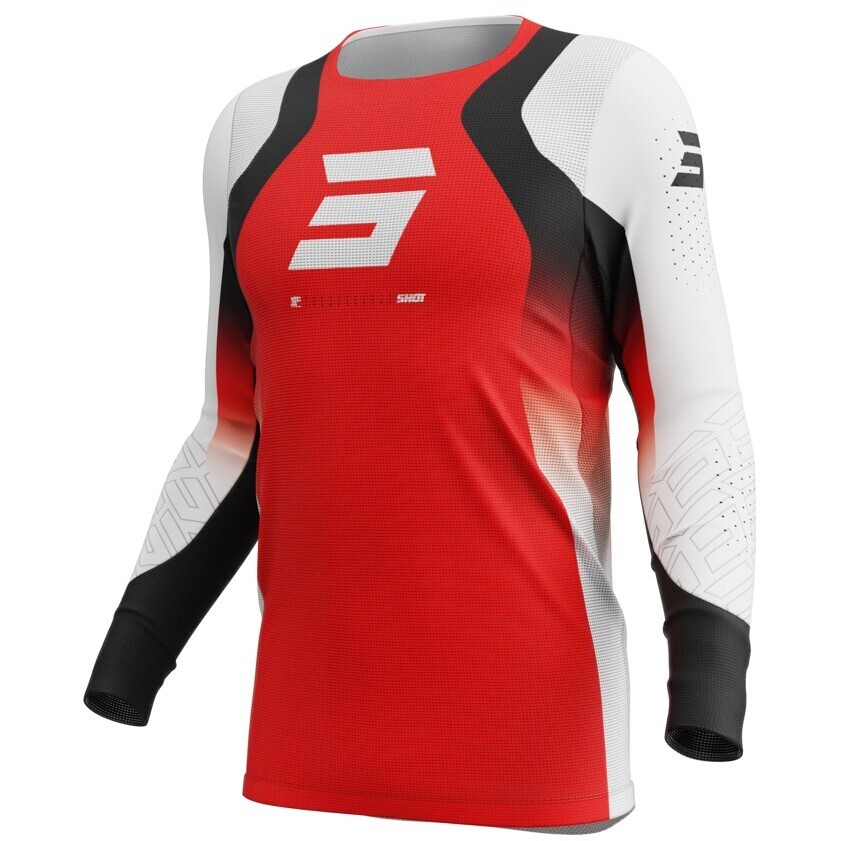 Maillot Moto Cross Enduro Shot AEROLITE ULTRA Rouge