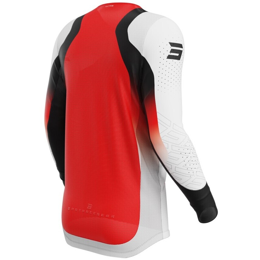 Maillot Moto Cross Enduro Shot AEROLITE ULTRA Rouge