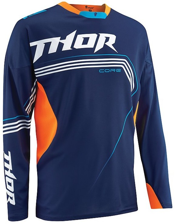 Thor Motocross - Coudières Comp XP Noir / Orange