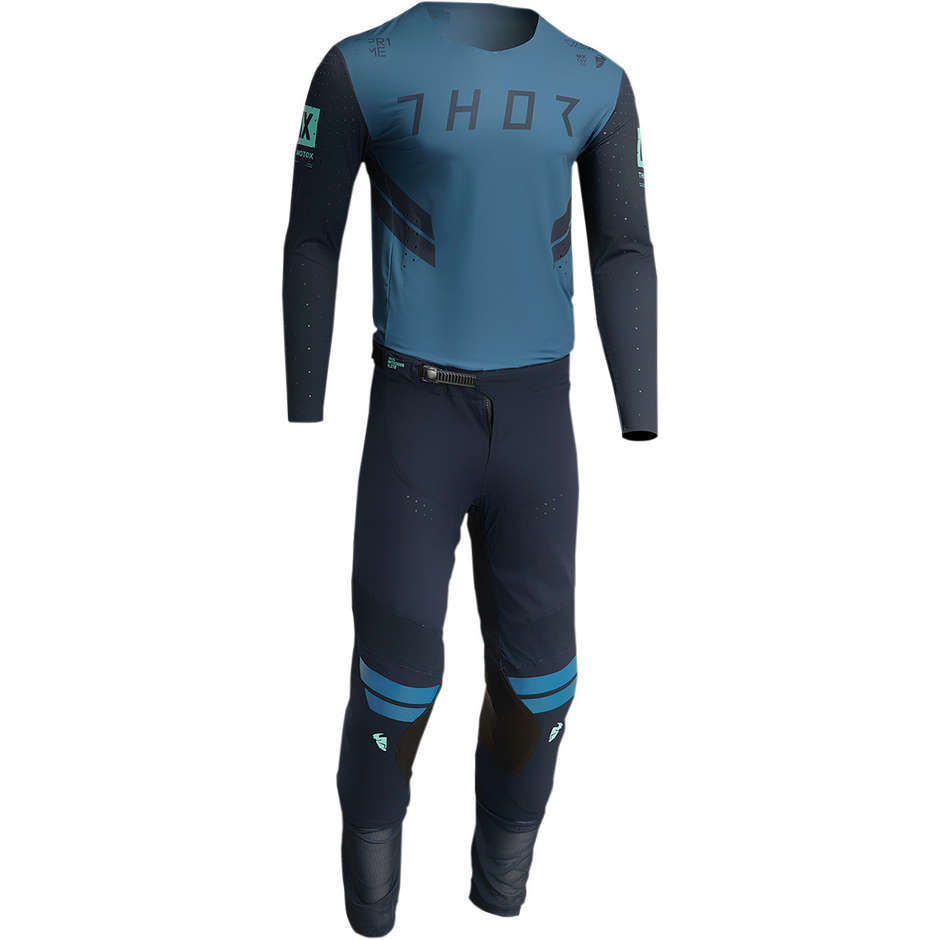 Maillot Moto Cross Enduro Thor PRIME HERO Midnight Teal