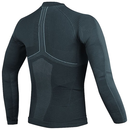 Maillot moto Dainese D-Core No Wind Thermo Tee LS Intimate Noir Anthracite