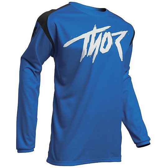 Maillot Moto Enduro Thor Youth Sector S20 Link Blue Cross
