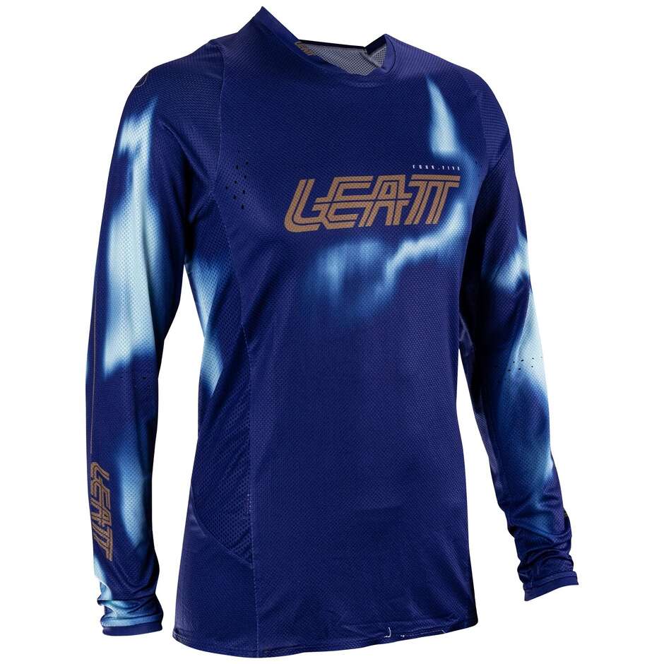 Maillot moto femme Leatt 4.5 Lite - V26 Bleu foncé