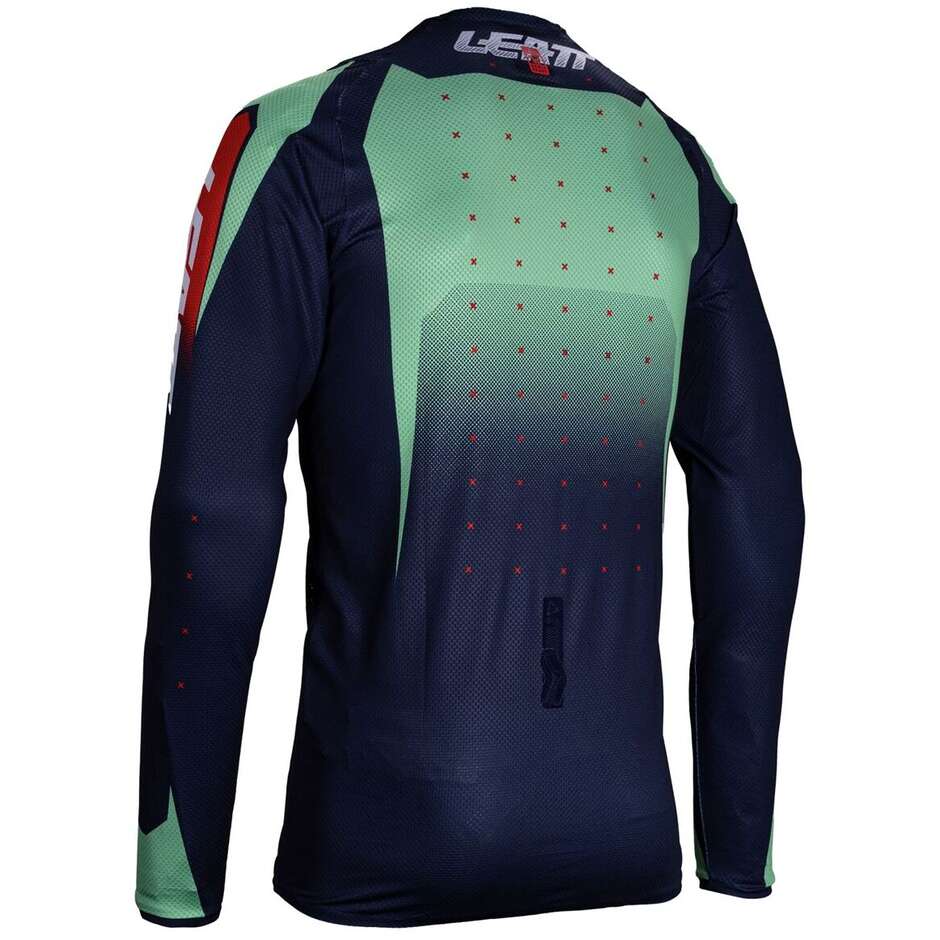 Maillot moto Leatt JERSEY MOTO 4.5 LITE Green Cross