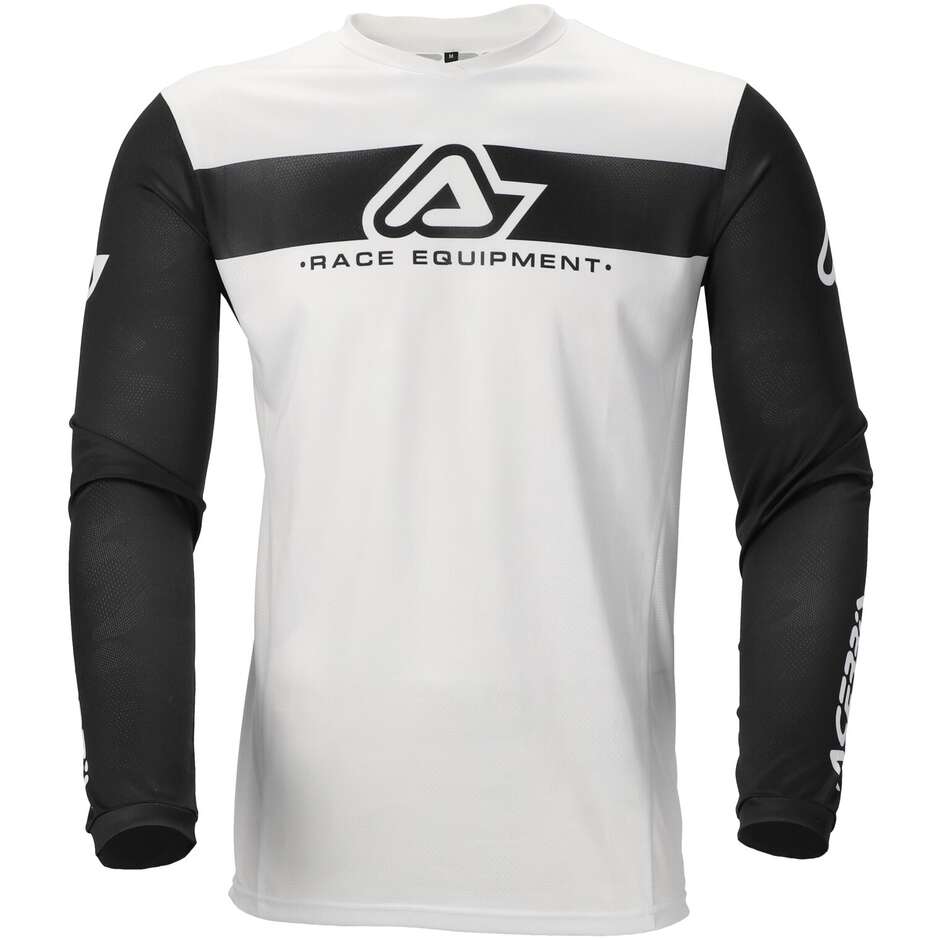 Maillot Motocross Enduro ACERBIS MX J-TRACK INC 2.0 Blanc