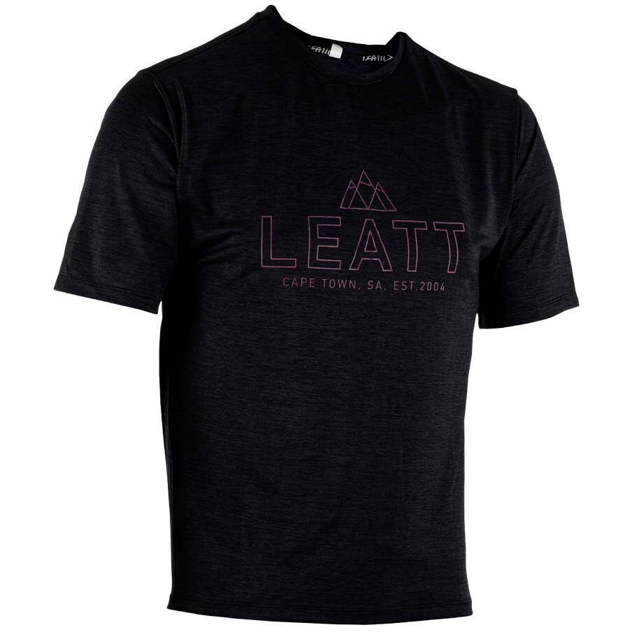 Maillot VTT Leatt MTB TRAIL 1.0 Noir