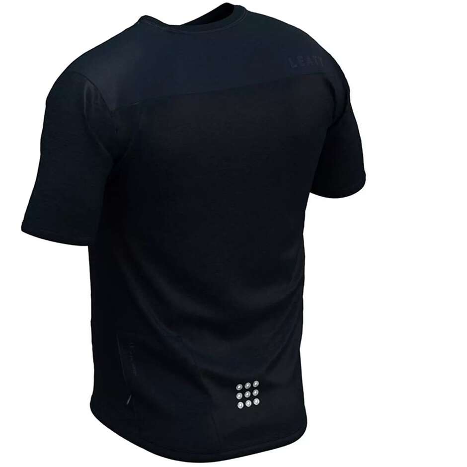 Maillot VTT Leatt MTB TRAIL 1.0 Noir