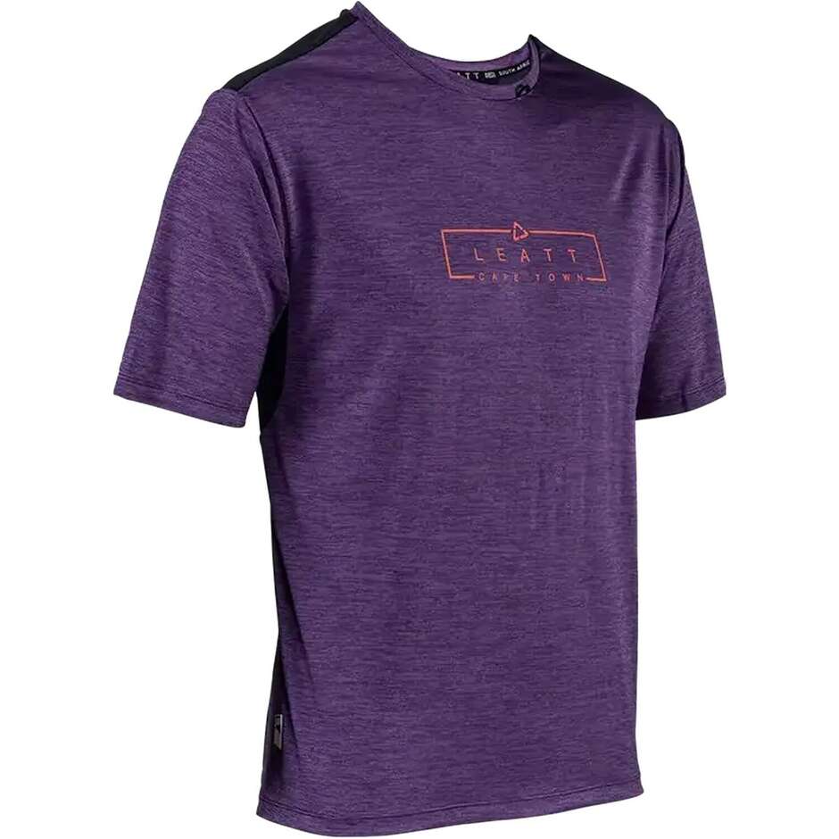 Maillot VTT Leatt MTB TRAIL 1.0 violet